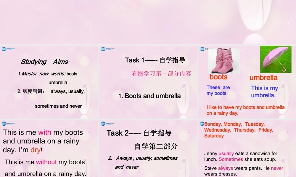 2014秋六年级英语上册 Lesson 7 On the School Bus课件2 冀教版