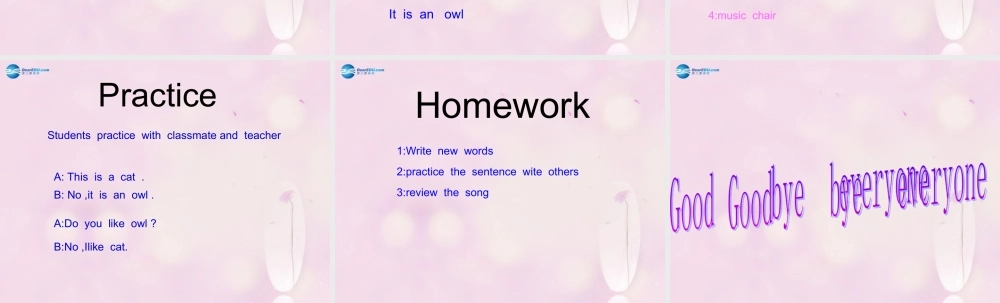 2014春三年级英语下册 Unit 5 It’s a parrot课件5 人教版（精通）