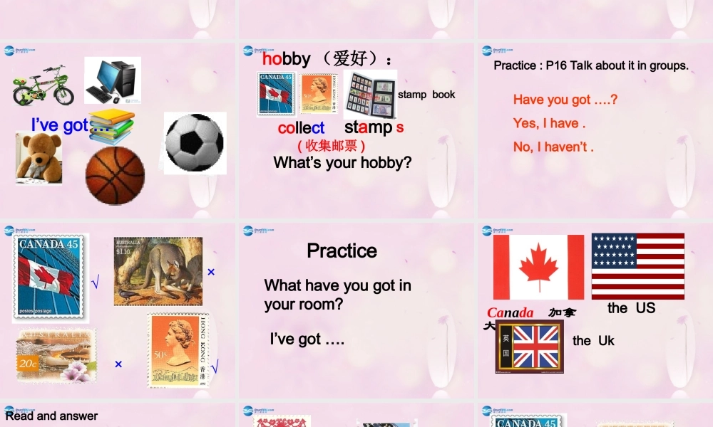 2014秋六年级英语上册 Module 3 Unit 1 Have you got any stamps from China课件2 外研版（一起）