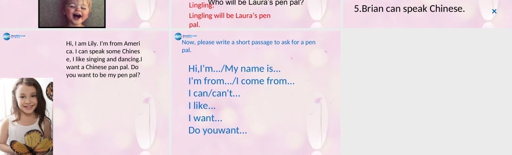 2014秋六年级英语上册 Module 5 Unit 1 Unit 1 Can I write to her课件4 外研版（一起）