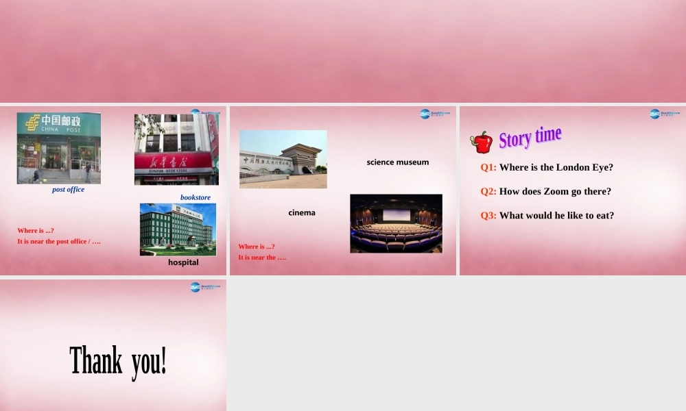 2014年秋六年级英语上册 Unit1 How can I get there（第6课时）课件 人教PEP