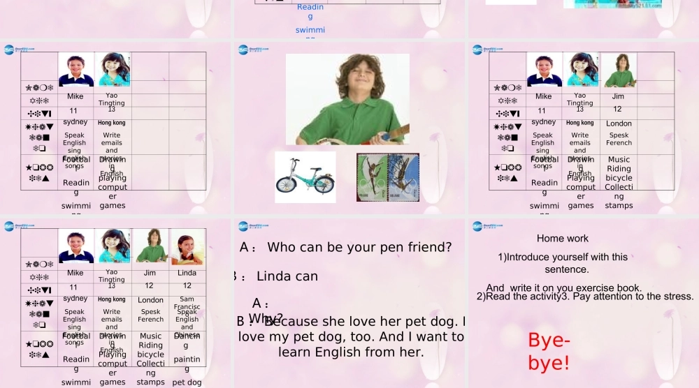 2014秋六年级英语上册 Module 5 Unit 2 I want a Chinese pen friend课件2 外研版（一起）