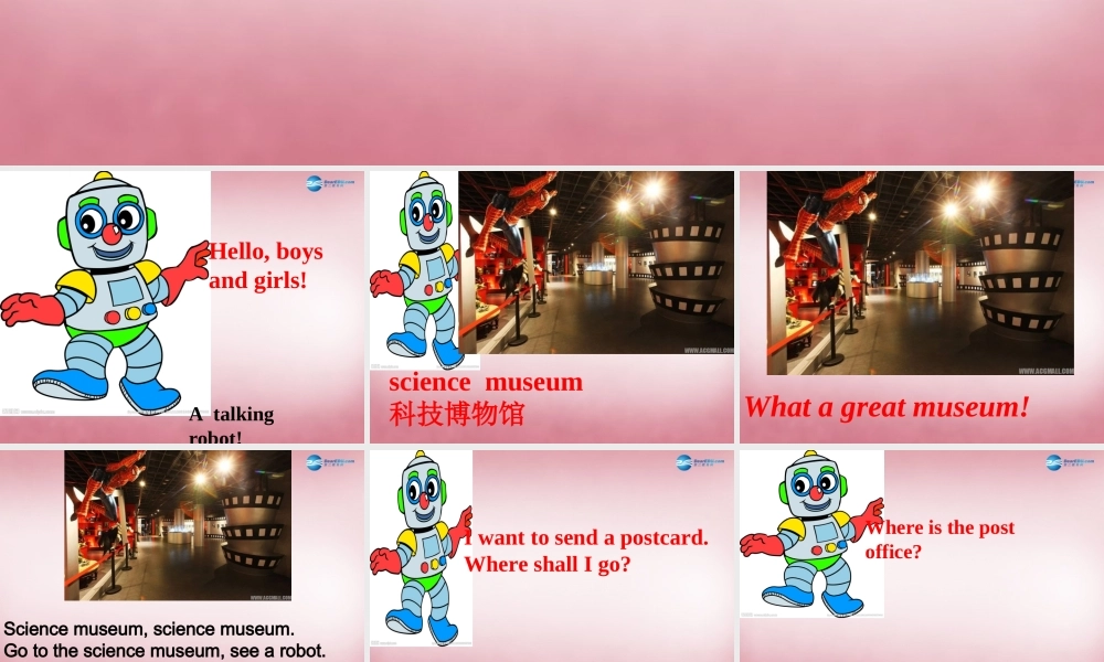 2014年秋六年级英语上册 Unit1 How can I get there课件4 人教PEP