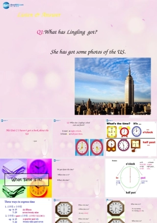 2014秋六年级英语上册 Module 6 Unit 2 I haven’t got a book aboutthe US课件1 外研版（一起）