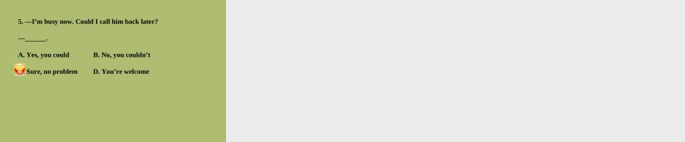 【金榜学案】2014版六年级英语下册 Unit 9 It’s rainingSection A(1a-2d)课件 鲁教版五四制