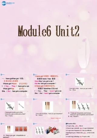 2014秋六年级英语上册 Module 6 Unit 2 I haven’t got a book aboutthe US课件2 外研版（一起）