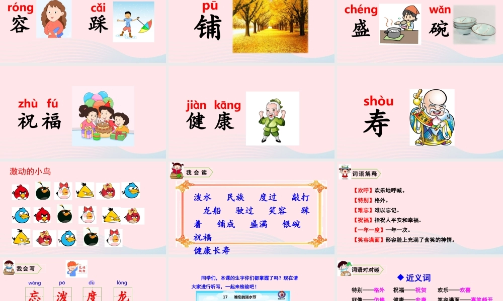 17 难忘的泼水节课件