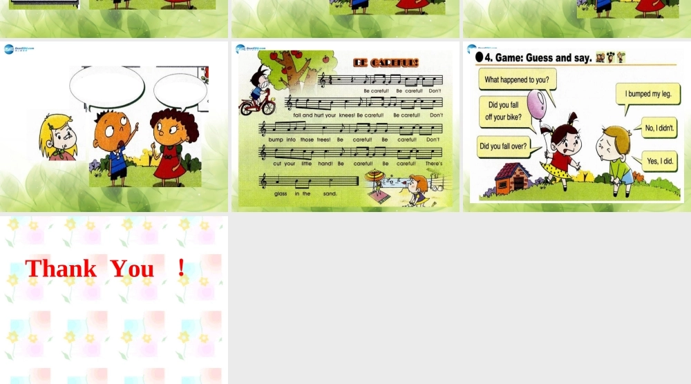 【金识源】2014四年级英语上册 Module 9 unit 2 I bumped my head课件1 外研版（一起）