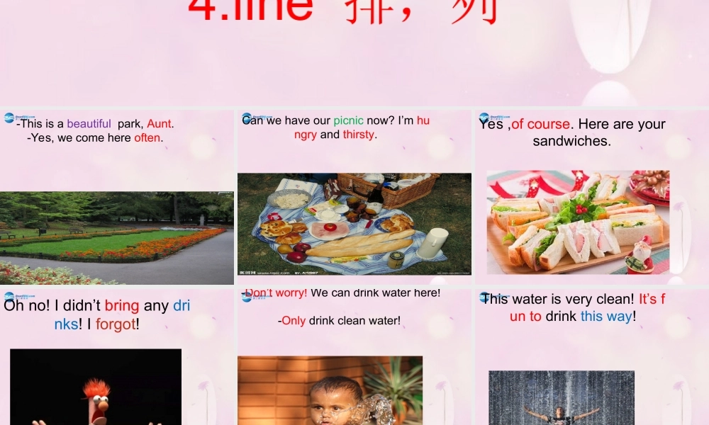 2014秋六年级英语上册 Module 10 Unit 1 Only drink clean water课件2 外研版（一起）