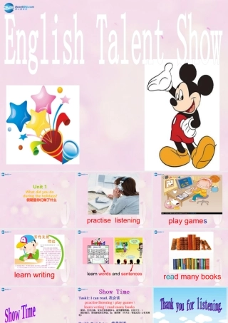 2014秋六年级英语上册 Unit 1 What did you do during the holidays课件3 湘少版