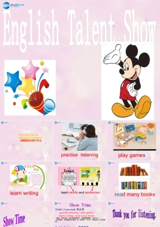 2014秋六年级英语上册 Unit 1 What did you do during the holidays课件5 湘少版