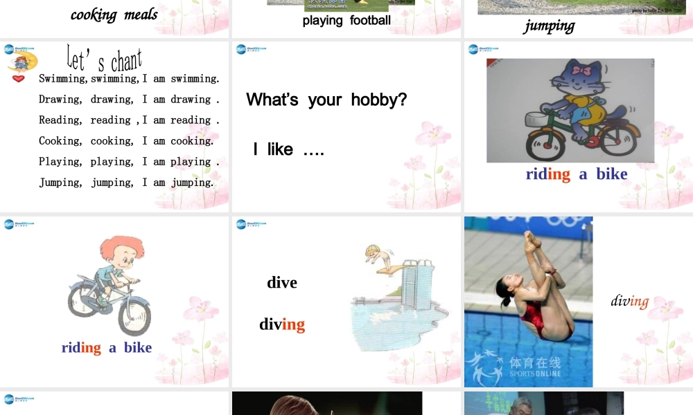 六年级英语上册 Unit 2 What’s your hobby课件2 新人教版