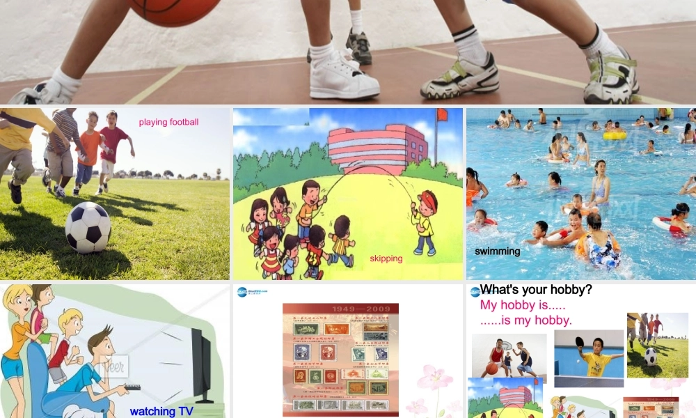 六年级英语上册 Unit 2 What’s your hobby课件3 新人教版