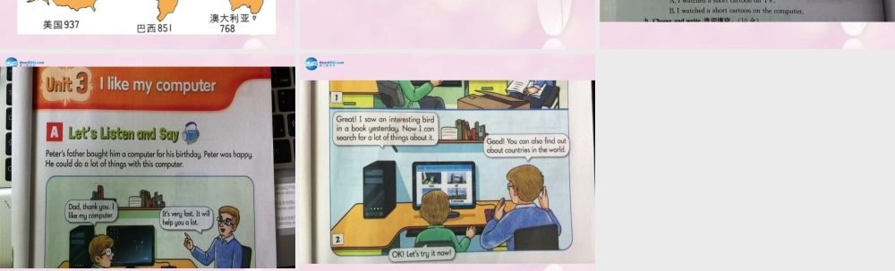 2014秋六年级英语上册 Unit 3 I like my computer课件1 湘少版