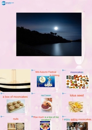 2014秋六年级英语上册 Unit 4 The Mid-Autumn Festival is coming课件2 湘少版