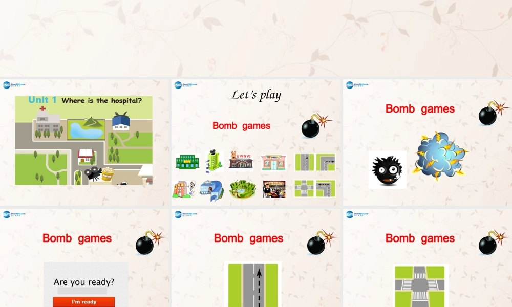 六年级英语上册 Unit1 How can I get there PartB课件 人教PEP