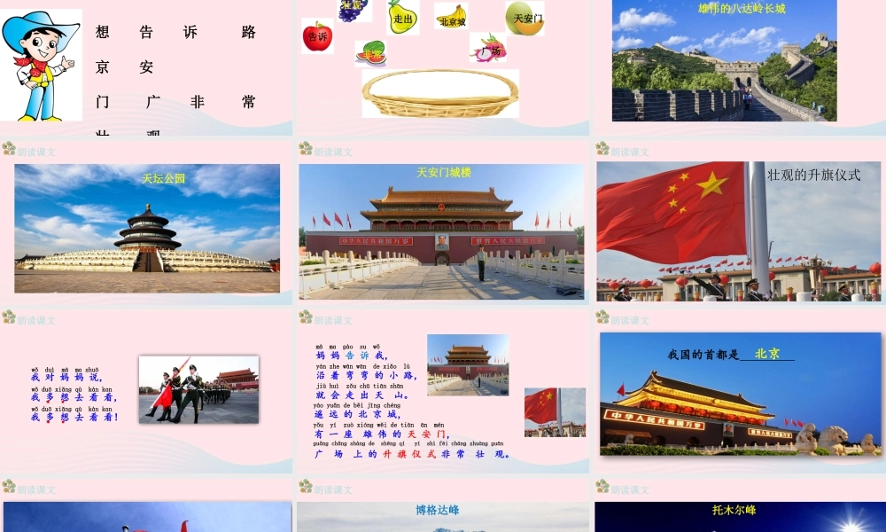 2级语文下册 课文 1 2《我多想去看看》（第2课时）课件 新人教版