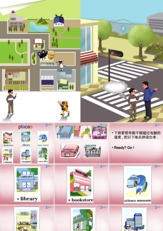 六年级英语上册 Unit1 How can I get there课件2 人教PEP