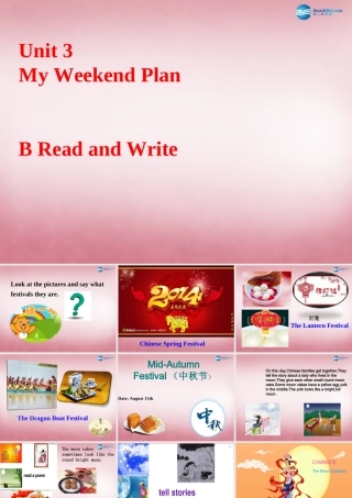 2014年秋六年级英语上册 Unit3 My weekend plan课件1 人教PEP