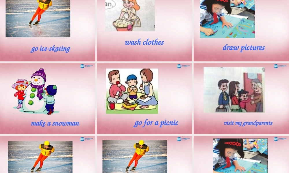 2014年秋六年级英语上册 Unit3 My weekend plan课件2 人教PEP