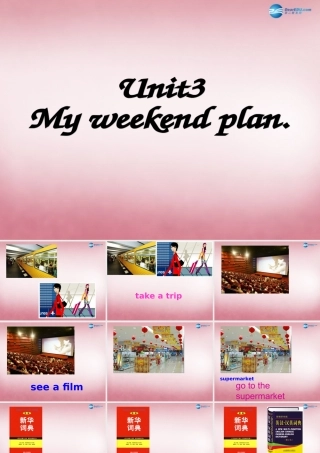 2014年秋六年级英语上册 Unit3 My weekend plan课件2 人教PEP