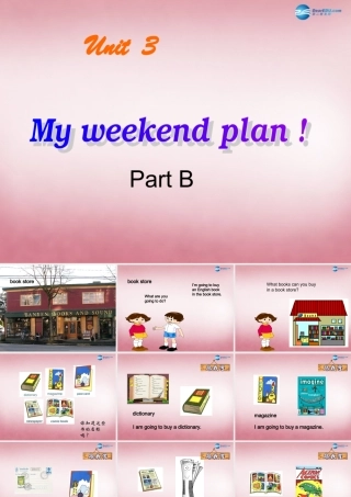 2014年秋六年级英语上册 Unit3 My weekend plan课件3 人教PEP