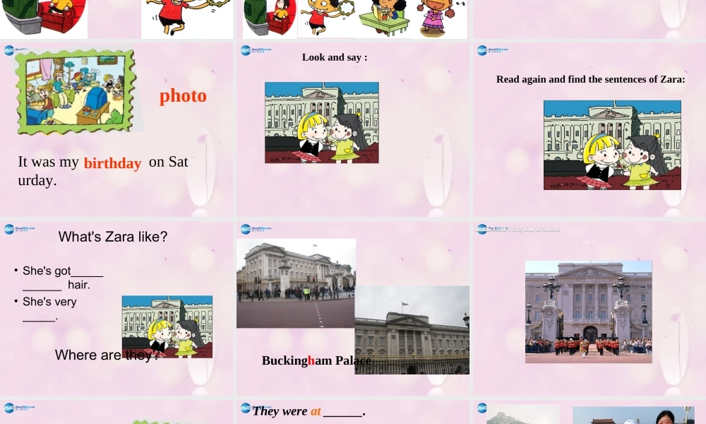 2014秋四年级英语上册 Module 1 Unit 1 It was my birthday on Saturday课件2 外研版（一起）