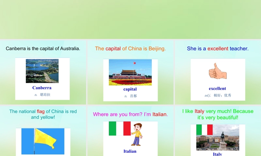 六年级英语上册《Module 2 Unit 4 I Know This City》课件4 广州版广州版小学六年级上册英语课件