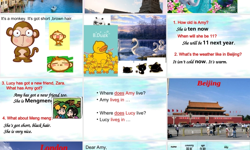 2014秋四年级英语上册 Module 1 Unit 2 I’ve got a new friend课件1 外研版（一起）