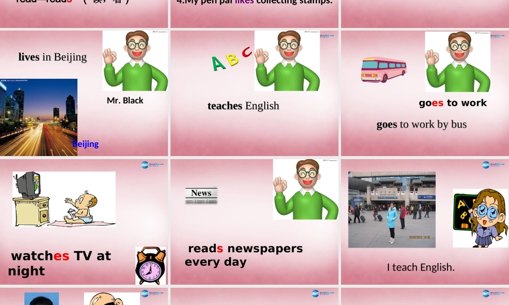 2014年秋六年级英语上册 Unit4 I Have a Pen Pal课件1 人教PEP