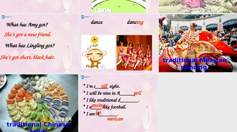 2014秋四年级英语上册 Module 1 Unit 2 I’ve got a new friend课件2 外研版（一起）