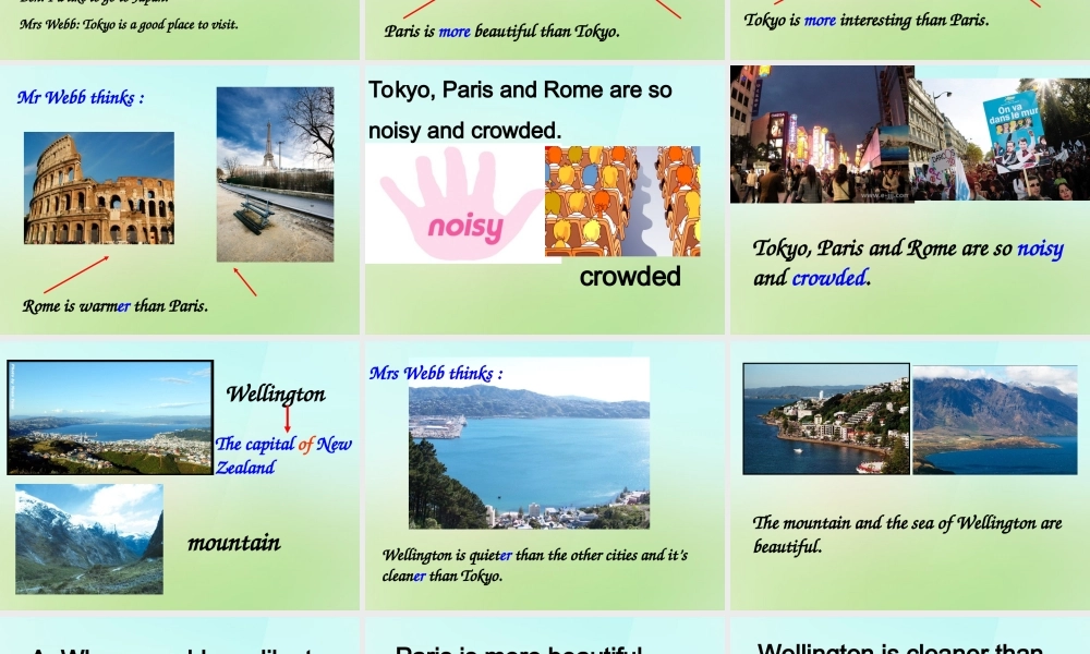 六年级英语上册《Module 2 Unit 5 Where Would They Like to Go on Holiday》课件2 广州版广州版小学六年级上册英语课件