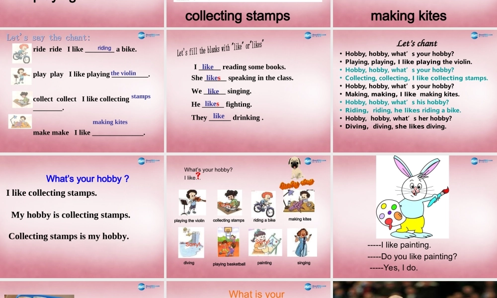 2014年秋六年级英语上册 Unit4 I Have a Pen Pal课件4 人教PEP