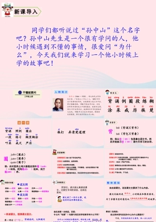 3 不懂就要问课件