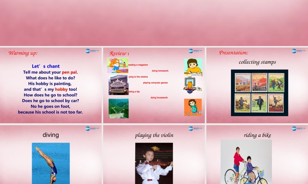 2014年秋六年级英语上册 Unit4 I Have a Pen Pal课件8 人教PEP