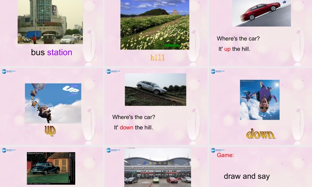 2014秋四年级英语上册 Module 1 Unit 2 It’s at the station课件4 外研版（三起）