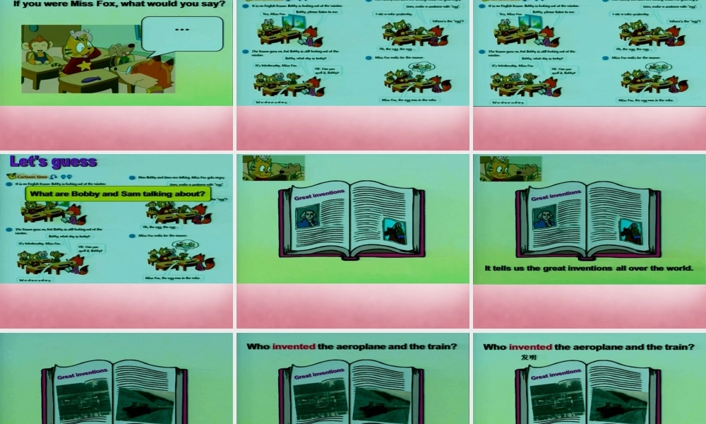 2014年秋六年级英语上册 Unit4 Then and now课件3 译林版