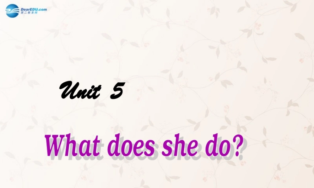 2014年秋六年级英语上册 Unit5 What Does he Do PartC课件 人教版PEP