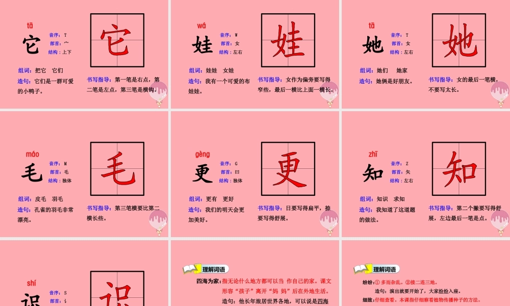 3.植物妈妈有办法【第1课时】