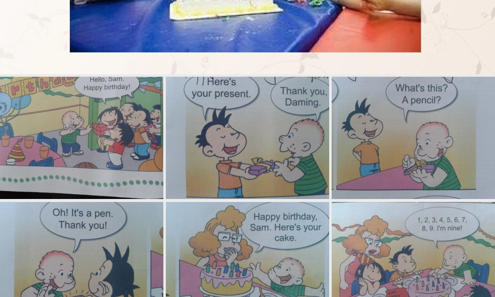 三年级英语上册 Module6 Unit1 Happy birthday课件 外研版