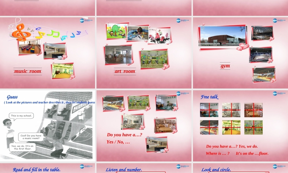 2014年秋四年级英语上册 Unit1 My Classroom （第四课时）课件 人教PEP