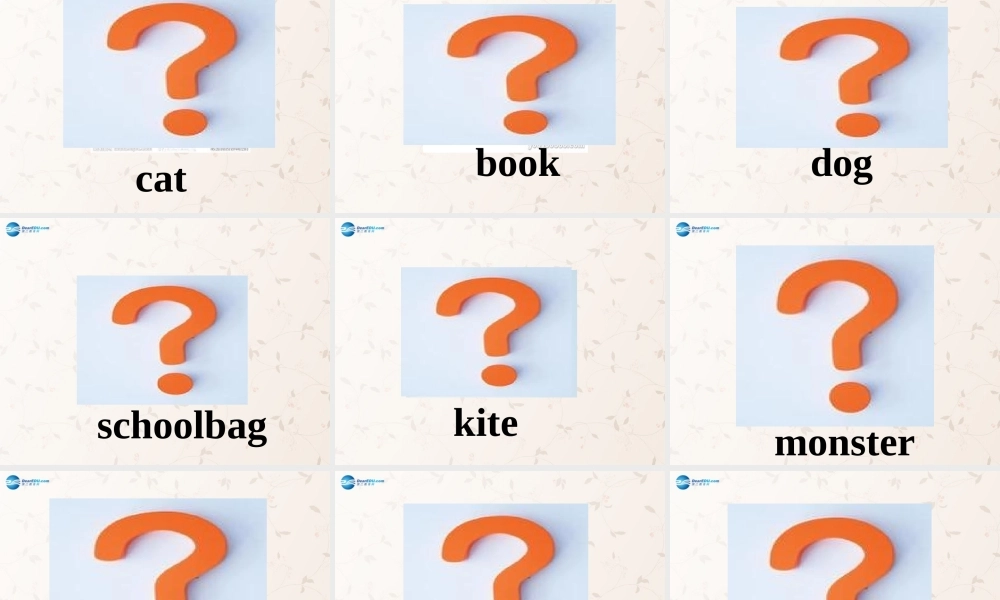 三年级英语上册 module8 Unit1 Is it a monster课件 外研版