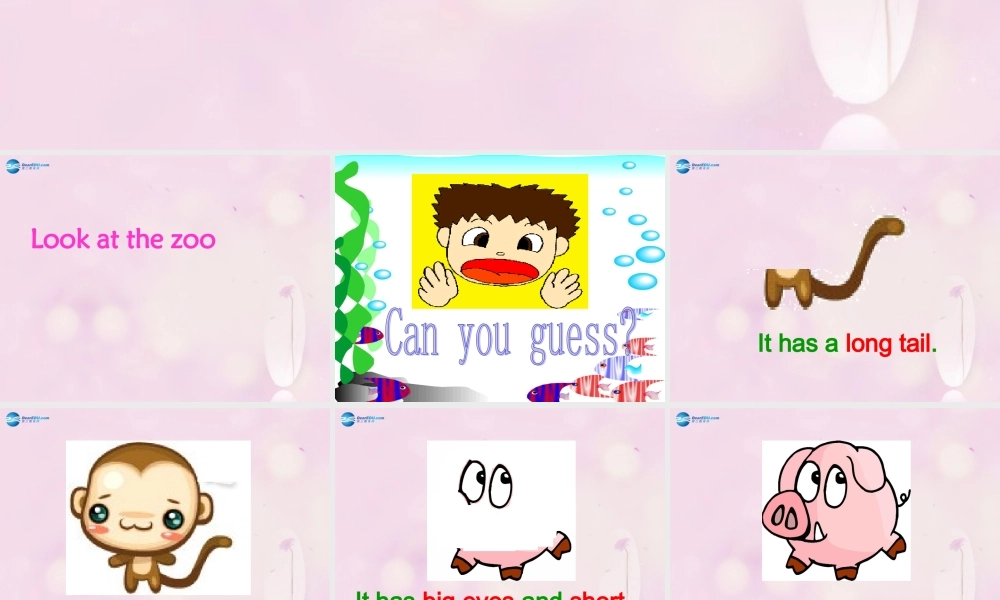 2014秋四年级英语上册 Module 3 Unit 2 What’s the elephant doing课件1 外研版（三起）