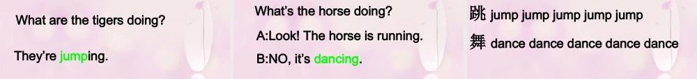2014秋四年级英语上册 Module 3 Unit 2 What’s the elephant doing课件1 外研版（三起）