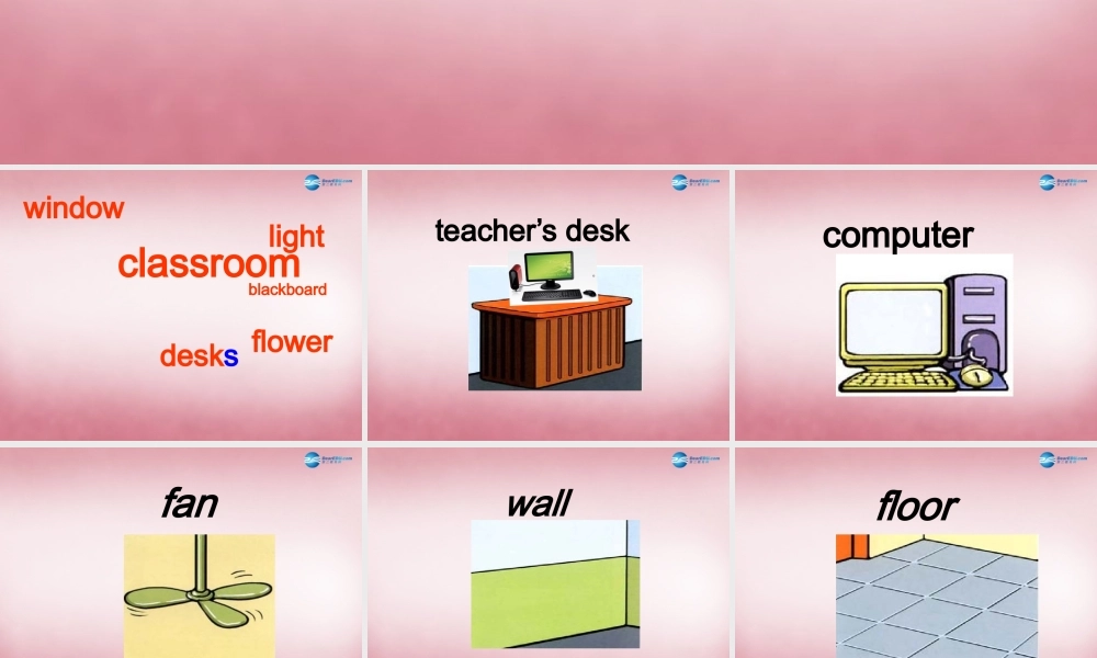 2014年秋四年级英语上册 Unit1 My Classroom 课件4 人教PEP