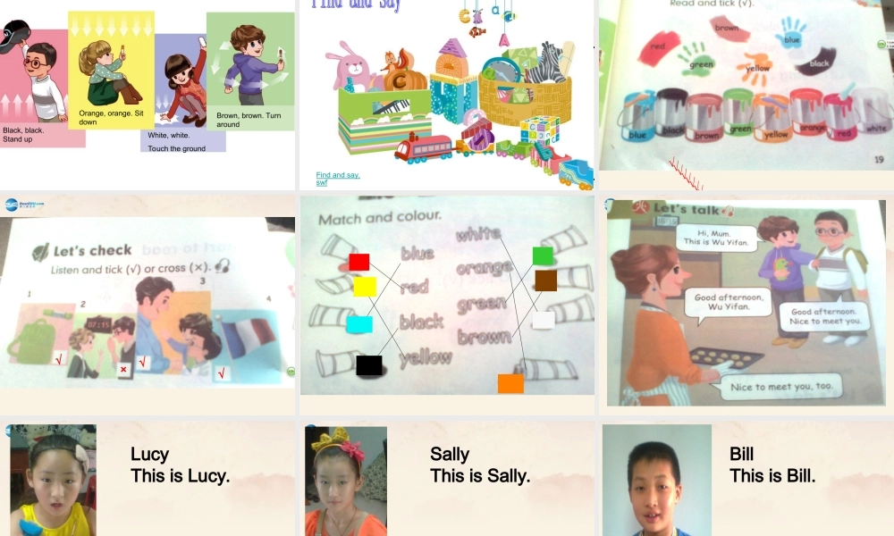 三年级英语上册 Unit 2 Colours！Part B课件 人教版（PEP）