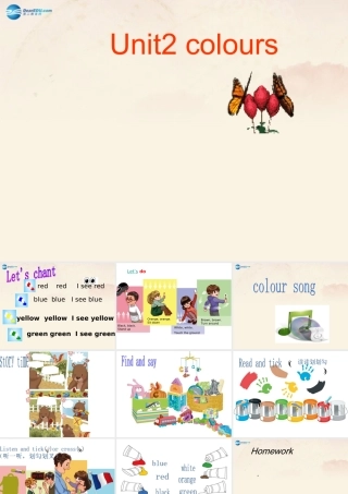 三年级英语上册 Unit 2 Colours！Part C课件 人教版（PEP）