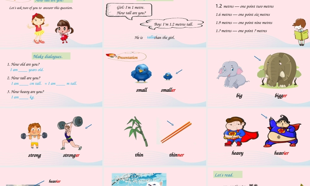 B Let's learn&Match and say课件