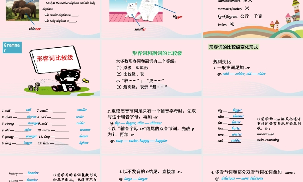 B Let's learn&Match and say课件