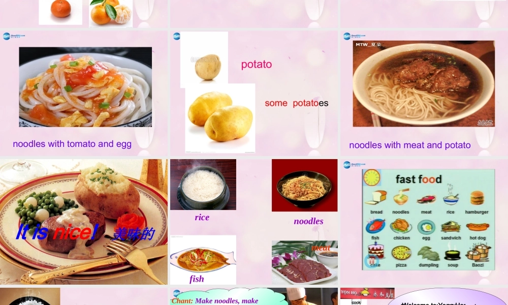 2014秋四年级英语上册 Module 4 Unit 1 Do you want some rice课件3 外研版（三起）